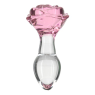 Pillow Talk Rosy Luxurious Glass Anal Plug with Bonus Bullet - cena, porovnanie