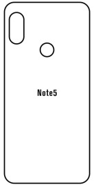 Hydrogel  Ochranná fólia Xiaomi Redmi Note 5 - zadná lesklá