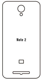 Hydrogel  Ochranná fólia Xiaomi Redmi Note 2 - zadná matná