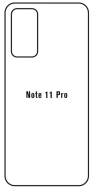 Hydrogel  Ochranná fólia Xiaomi Redmi Note 11 Pro - zadná lesklá - cena, porovnanie