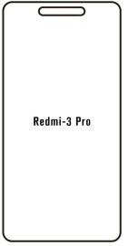 Hydrogel  Ochranná fólia Xiaomi Redmi 3 Pro - predná matná