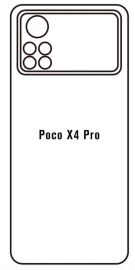 Hydrogel  Ochranná fólia Xiaomi Poco X4 Pro 5G - zadná lesklá