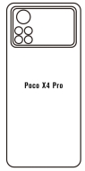 Hydrogel  Ochranná fólia Xiaomi Poco X4 Pro 5G - zadná lesklá - cena, porovnanie