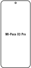 Hydrogel  Ochranná fólia Xiaomi Poco X3 Pro - predná matná