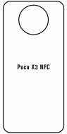 Hydrogel  Ochranná fólia Xiaomi Poco X3 NFC - zadná lesklá - cena, porovnanie
