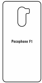 Hydrogel  Ochranná fólia Xiaomi Pocophone F1 - zadná matná