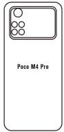 Hydrogel  Ochranná fólia Xiaomi Poco M4 Pro - zadná lesklá - cena, porovnanie