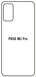 Hydrogel  Ochranná fólia Xiaomi Poco M3 Pro - zadná matná