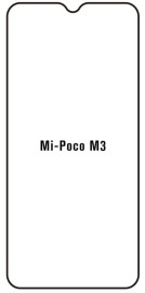 Hydrogel  Ochranná fólia Xiaomi Poco M3 - predná matná