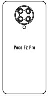 Hydrogel  Ochranná fólia Xiaomi Poco F2 Pro - zadná matná - cena, porovnanie
