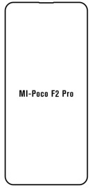 Hydrogel  Ochranná fólia Xiaomi Poco F2 Pro - predná lesklá