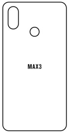 Hydrogel  Ochranná fólia Xiaomi Mi MAX 3 - zadná matná