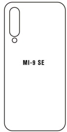 Hydrogel  Ochranná fólia Xiaomi Mi 9 SE - zadná matná