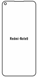 Hydrogel  Ochranná fólia Xiaomi Redmi Note 9 - predná lesklá