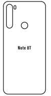 Hydrogel  Ochranná fólia Xiaomi Redmi Note 8T - zadná lesklá - cena, porovnanie