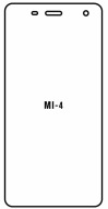 Hydrogel  Ochranná fólia Xiaomi Mi 4 - predná lesklá - cena, porovnanie