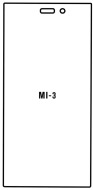 Hydrogel  Ochranná fólia Xiaomi Mi 3 - predná lesklá - cena, porovnanie