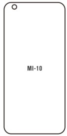 Hydrogel  Ochranná fólia Xiaomi Mi 10 - predná lesklá