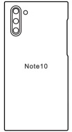 Hydrogel  Ochranná fólia Samsung N975 Galaxy Note 10 - zadná matná - cena, porovnanie