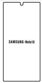 Hydrogel  Ochranná fólia Samsung N975 Galaxy Note 10 - predná lesklá