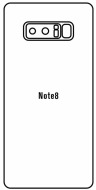 Hydrogel  Ochranná fólia Samsung N950 Galaxy Note 8 - zadná matná - cena, porovnanie