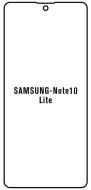 Hydrogel  Ochranná fólia Samsung N770 Galaxy Note 10 Lite - predná matná - cena, porovnanie