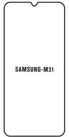 Hydrogel  Ochranná fólia Samsung M315 Galaxy M31 - predna matná