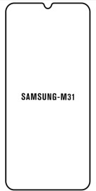 Hydrogel  Ochranná fólia Samsung M315 Galaxy M31 - predna matná