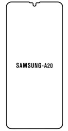 Hydrogel  Ochranná fólia Samsung Galaxy A20 - predná matná
