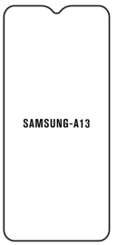 Hydrogel  Ochranná fólia Samsung Galaxy A13 - predná lesklá