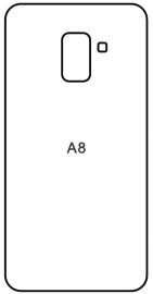 Hydrogel  Ochranná fólia SAMSUNG A530F Galaxy A8 (2018) - zadná lesklá