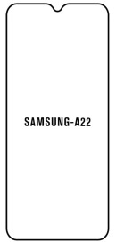 Hydrogel  Ochranná fólia Samsung A226 Galaxy A22 5G - predná lesklá