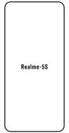Hydrogel  Ochranná fólia Realme 5S - predna matná - cena, porovnanie