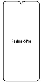 Hydrogel  Ochranná fólia Realme 5 Pro - predna matná
