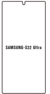 Hydrogel  Ochranná fólia Samsung Galaxy S22 Ultra (SM-S908B) - predná matná - cena, porovnanie