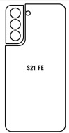 Hydrogel  Ochranná fólia Samsung Galaxy S21 FE 5G - zadná lesklá - cena, porovnanie