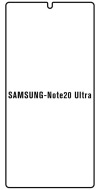 Hydrogel  Ochranná fólia Samsung Galaxy Note 20 Ultra 5G - predná lesklá - cena, porovnanie