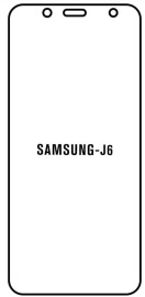 Hydrogel  Ochranná fólia Samsung Galaxy J6 2018 - predná lesklá