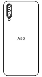 Hydrogel  Ochranná fólia Samsung Galaxy A50 - zadná matná