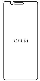 Hydrogel  Ochranná fólia Nokia 5.1 - predna matná