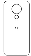 Hydrogel  Ochranná fólia Nokia 3.4 - zadná matná - cena, porovnanie