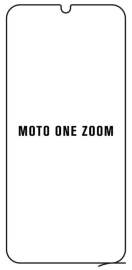 Hydrogel  Ochranná fólia Motorola One Zoom - predná matná