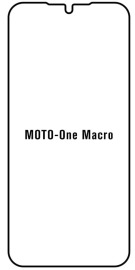Hydrogel  Ochranná fólia Motorola One Macro - predná lesklá
