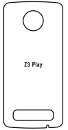 Hydrogel  Ochranná fólia Motorola Moto Z3 Play - zadná matná - cena, porovnanie