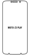 Hydrogel  Ochranná fólia Motorola Moto Z3 Play - predná matná - cena, porovnanie