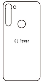 Hydrogel  Ochranná fólia Motorola Moto G8 Power - zadná matná
