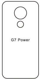 Hydrogel  Ochranná fólia Motorola Moto G7 Power - zadná matná