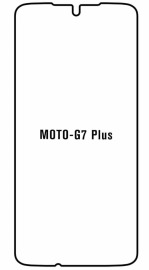 Hydrogel  Ochranná fólia Motorola Moto G7 Plus - predná matná
