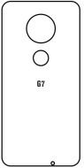 Hydrogel  Ochranná fólia Motorola Moto G7 - zadná matná - cena, porovnanie