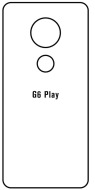 Hydrogel  Ochranná fólia Motorola Moto G6 Play - zadná matná - cena, porovnanie
